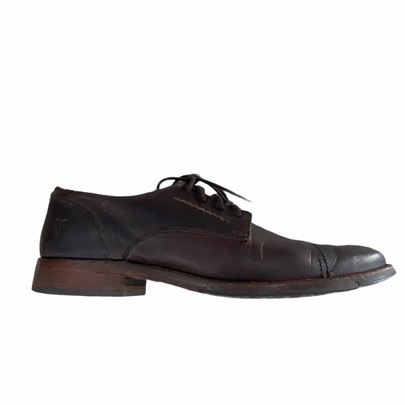 Frye Brown Leather Oxfords 84740 size 12 main image 6